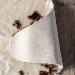 NuLOOM Faux Cowhide Washable Area Rug New Arrivals