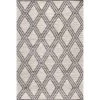 NuLOOM Amada Hand Loomed Textured Diamonds Cotton Area Rug