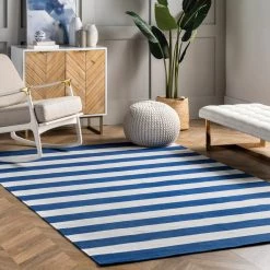 NuLOOM Gracen Cotton Stripe Area Rug New Arrivals