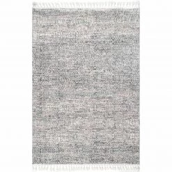 NuLOOM Arielle Soft Trellis Textured Tassel Area Rug