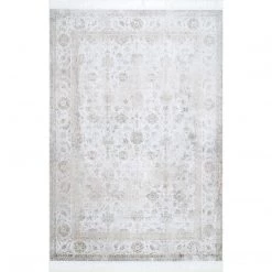NuLOOM Vintage Floral Elyse Fringe Rug Area Rug New Arrivals