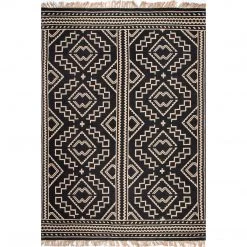 NuLOOM New Arrivals Fawn Ethnic Jute Tassel Area Rug
