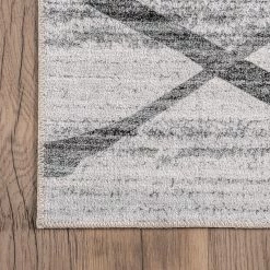 NuLOOM Trellis Stripes Machine Washable Area Rug New Arrivals