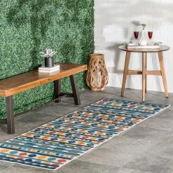 NuLOOM Bea Geometric Bohemian Indoor/Outdoor Area Rug
