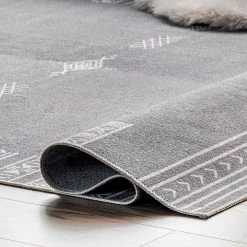 NuLOOM Arina Machine Washable Global Inspired Simplistic Tribal Area Rug New Arrivals 31 NuLOOM Arina Machine Washable Global Inspired Simplistic Tribal Area Rug New Arrivals