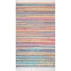 NuLOOM Flatweave Rainbow Albina