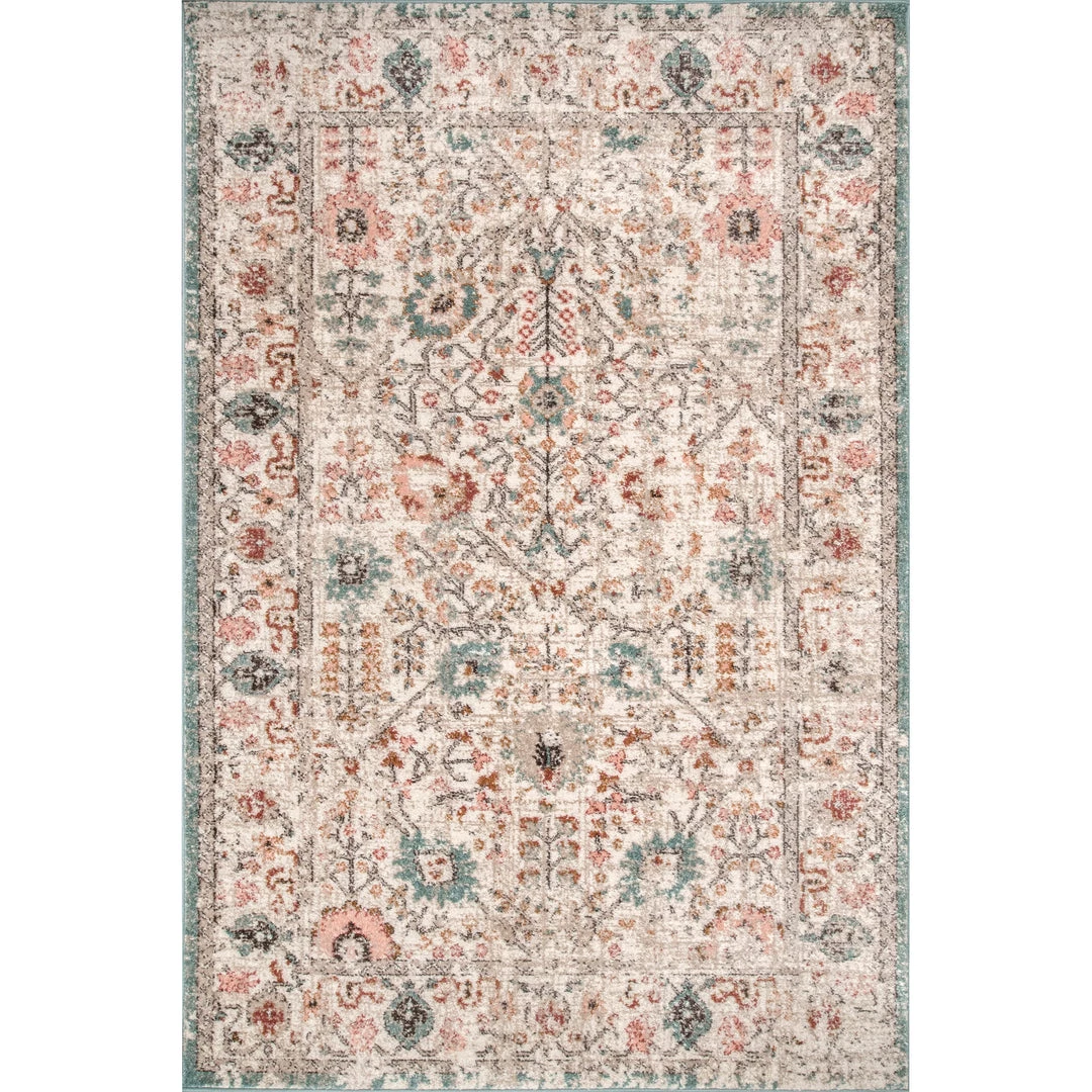 NuLOOM Vintage Floral Lenore Area Rug 1 NuLOOM Vintage Floral Lenore Area Rug
