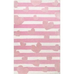 NuLOOM Small Handmade Hearts Striped Cochran Rug