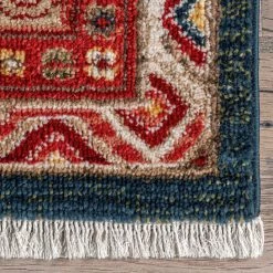 NuLOOM Qiana Emblem Fringe Area Rug New Arrivals