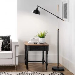 NuLOOM Lighting Aviva 64" Iron Floor Lamp