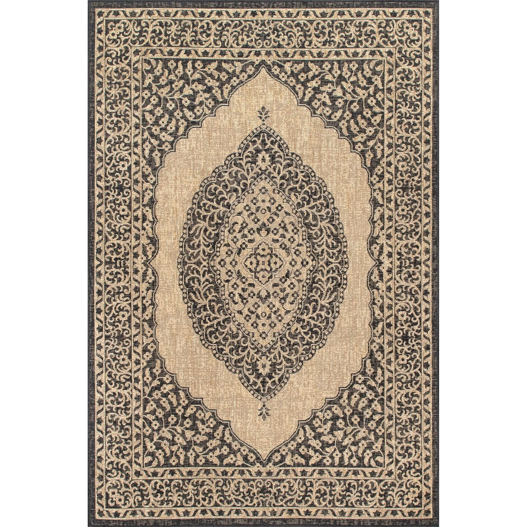 NuLOOM Fiona Medallion Indoor/Outdoor Area Rug 1 NuLOOM Fiona Medallion Indoor/Outdoor Area Rug