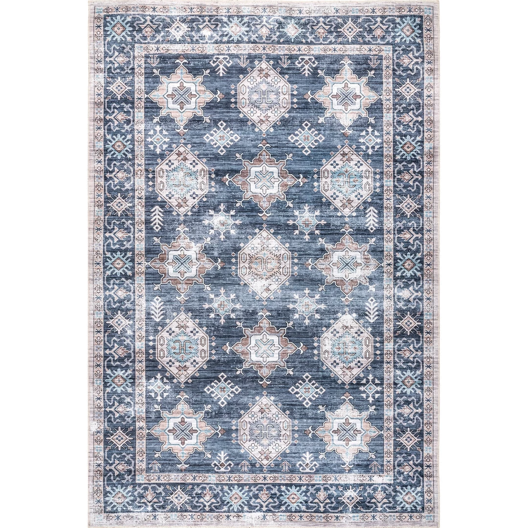 NuLOOM Finley Machine Washable Vintage Distressed Area Rug New Arrivals 1 NuLOOM Finley Machine Washable Vintage Distressed Area Rug New Arrivals