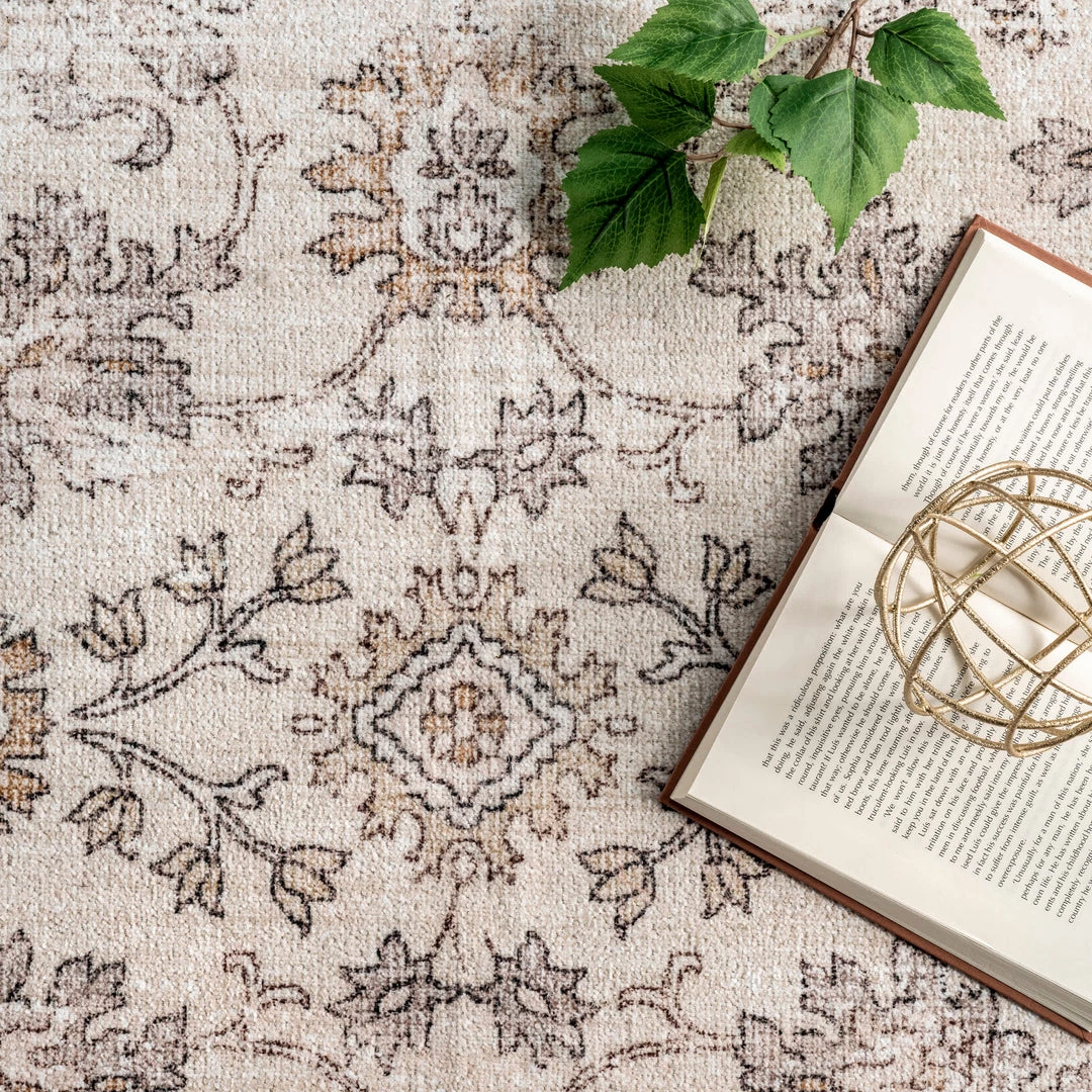 NuLOOM Deadra Vintage Floral Machine Washable Area Rug New Arrivals 5 NuLOOM Deadra Vintage Floral Machine Washable Area Rug New Arrivals