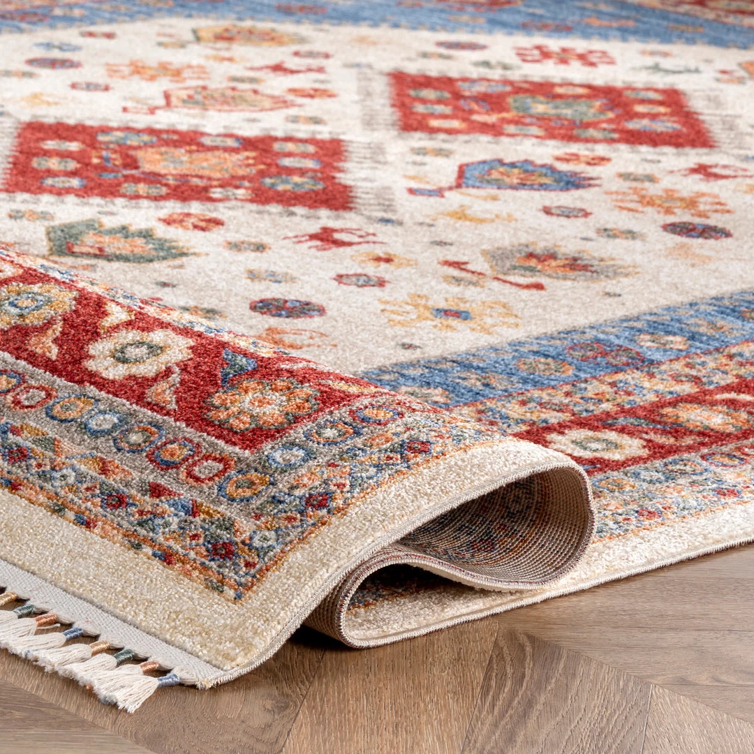 NuLOOM Romee Medallion Tassel Area Rug New Arrivals 7 NuLOOM Romee Medallion Tassel Area Rug New Arrivals