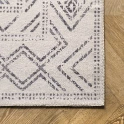 NuLOOM Mia Machine Washable Geometric Medallion Area Rug New Arrivals