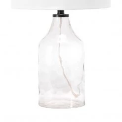 NuLOOM Carbone 24" Glass Table Lamp Lighting 13 NuLOOM Carbone 24