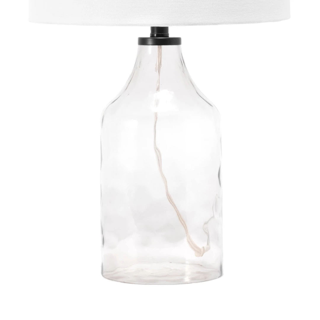 NuLOOM Carbone 24" Glass Table Lamp Lighting 6 NuLOOM Carbone 24" Glass Table Lamp Lighting