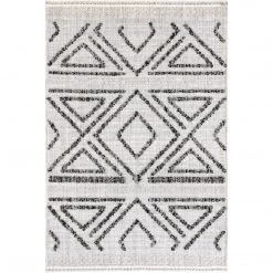 NuLOOM Eilene Geometric Diamond Tasseled Area Rug New Arrivals