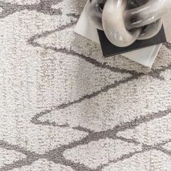 NuLOOM New Arrivals Miriam Machine Washable Geometric Diamond Area Rug