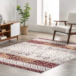 NuLOOM Audrey Machine Washable Geometric Moroccan Area Rug New Arrivals