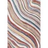 NuLOOM Cynthia Cozy Shaggy Wavy Stripes Area Rug