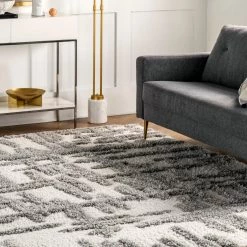 NuLOOM Lydia High Low Modern Soft Shaggy Area Rug New Arrivals