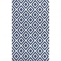 NuLOOM New Arrivals Kellee Machine Washable Modern Diamonds Area Rug