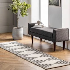 NuLOOM Flynne Handmade Contemporary Wool Area Rug New Arrivals