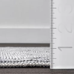 NuLOOM Sheridan Textured Diamond Trellis Bath Mat