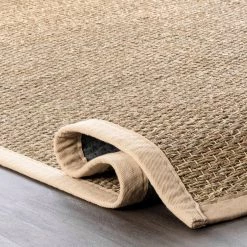 NuLOOM Elijah Seagrass With Border Area Rug 44 NuLOOM Elijah Seagrass With Border Area Rug