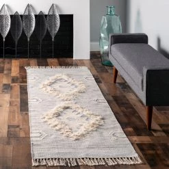 NuLOOM Savannah Moroccan Fringe Area Rug 65 NuLOOM Savannah Moroccan Fringe Area Rug