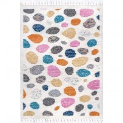 NuLOOM New Arrivals Maybelle Braided Tassle Modern Area Rug