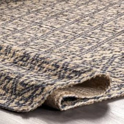 NuLOOM Ethnic Trellis Jute Area Rug