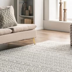 NuLOOM New Arrivals Tina Textured Geometric Banded Area Rug 26 NuLOOM New Arrivals Tina Textured Geometric Banded Area Rug