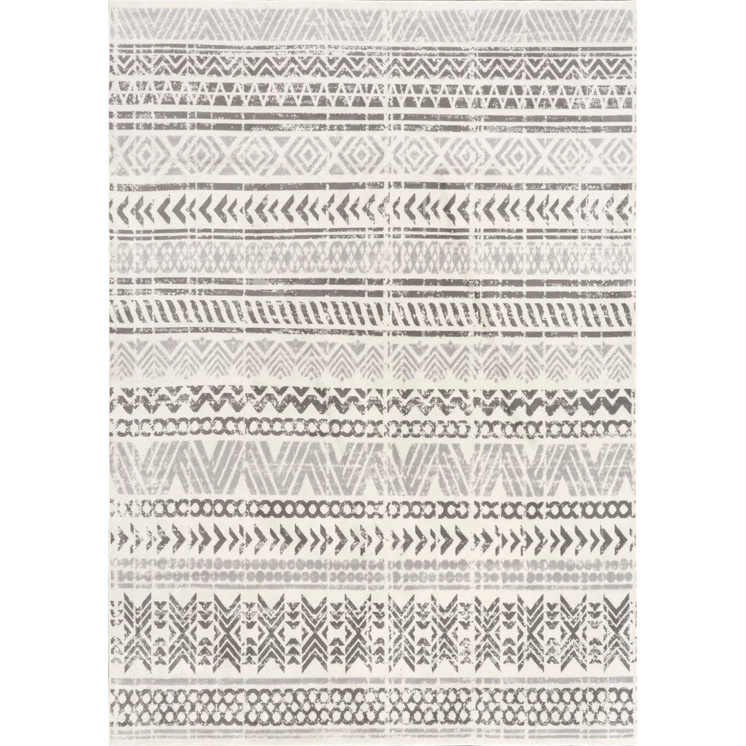 NuLOOM New Arrivals Chloe Tribal Motif Banded Area Rug 10 NuLOOM New Arrivals Chloe Tribal Motif Banded Area Rug