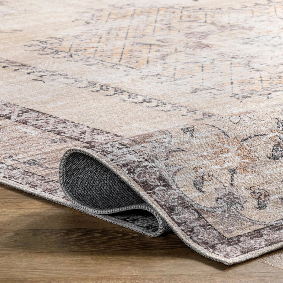 NuLOOM Glenda Machine Washable Faded Medallion Area Rug New Arrivals 4 NuLOOM Glenda Machine Washable Faded Medallion Area Rug New Arrivals