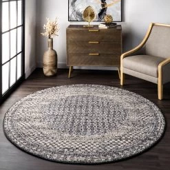 NuLOOM New Arrivals Claudia Diamond Tassel Area Rug