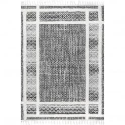 NuLOOM Portia Contemporary High Low Shaggy Tassel Area Rug New Arrivals