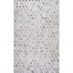 NuLOOM Dining Room Handmade Cowhide Grenier Area Rug