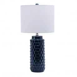 NuLOOM New Arrivals Jordan 24" Ceramic Table Lamp
