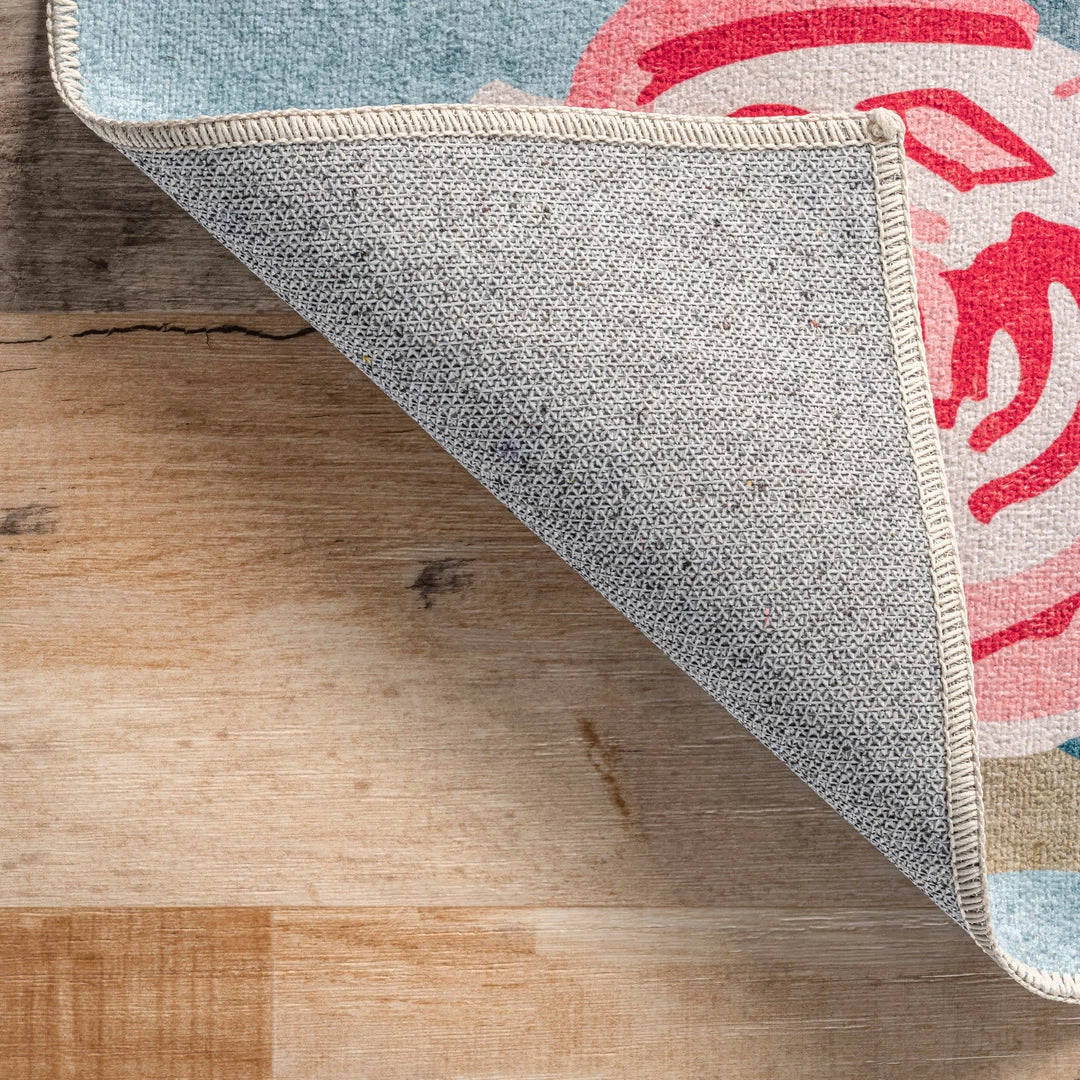 NuLOOM Lauryn Machine Washable Floral Area Rug 7 NuLOOM Lauryn Machine Washable Floral Area Rug