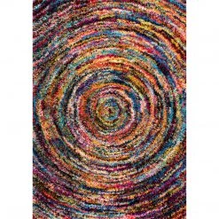 NuLOOM Ardelle Swirl Shaggy Area Rug