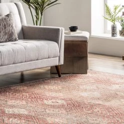 NuLOOM Serenity Machine Washable Diamond Trellis Area Rug New Arrivals