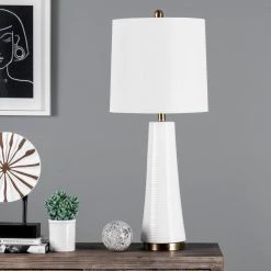 NuLOOM New Arrivals Fayette 30" Ceramic Table Lamp 10 NuLOOM New Arrivals Fayette 30