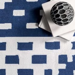 NuLOOM Jagged Modern Trellis Washable Area Rug