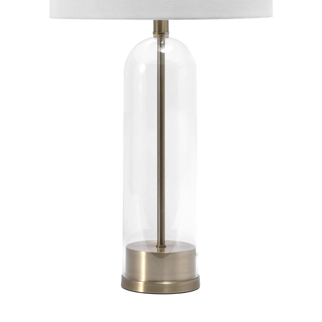 NuLOOM New Arrivals Bayhill 28" Glass Table Lamp 22 NuLOOM New Arrivals Bayhill 28" Glass Table Lamp
