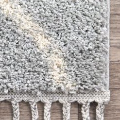 NuLOOM New Arrivals Jessie Moroccan Lattice Tassel Area Rug 32 NuLOOM New Arrivals Jessie Moroccan Lattice Tassel Area Rug