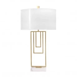 NuLOOM Clanton 33" Steel Table Lamp