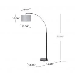 NuLOOM Lighting Elm 77