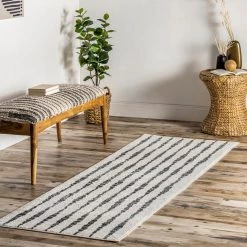 NuLOOM Rowan Transitional Striped Area Rug